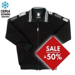 Bluza dresowa taśma czarna GANGS CNC Ciepła cp