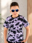 T-shirt Vice City Palma Fiolet