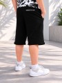SPODENKI 3/4 BAGGY CZARNE 1