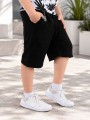 SPODENKI 3/4 BAGGY CZARNE 3