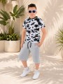 Spodenki BAGGY Shorts 3/4 VICE CITY – melanż 3