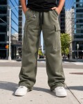 Spodnie Baggy Bojówki Khaki Vice City Cargo