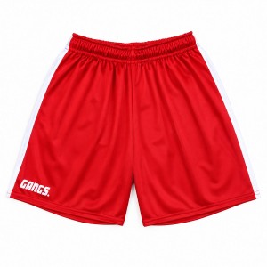 Krótkie Spodenki Sportowe na WF Czerwone