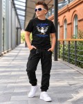 T-shirt Vice City Orzeł Czarny
