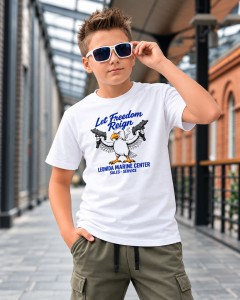 T-shirt Vice City Orzeł Biały